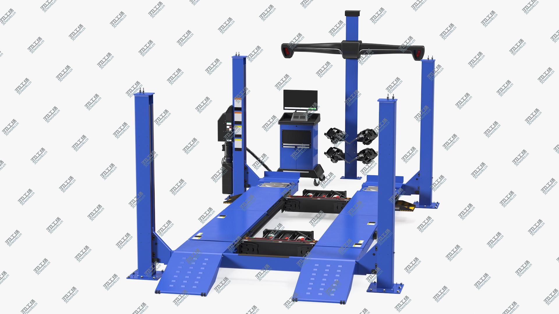 images/goods_img/202104094/3D Wheel Aligner Car Equipment with Lift Rigged/1.jpg